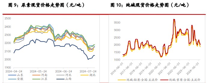 关联品种尿素纯碱玻璃所属公司：光大期货